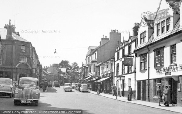 Photo of Llangefni, Stryd Fawr c.1955