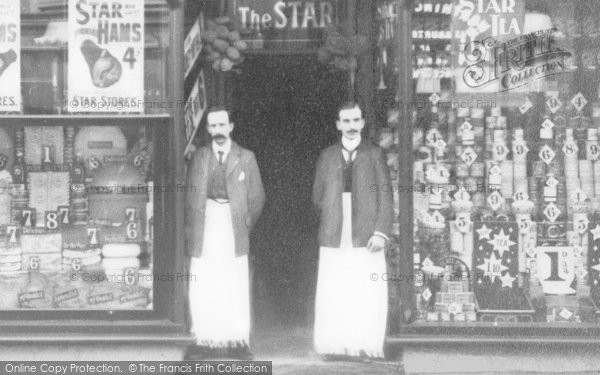 Photo of Llangefni, The Star Supply Stores Staff c.1910