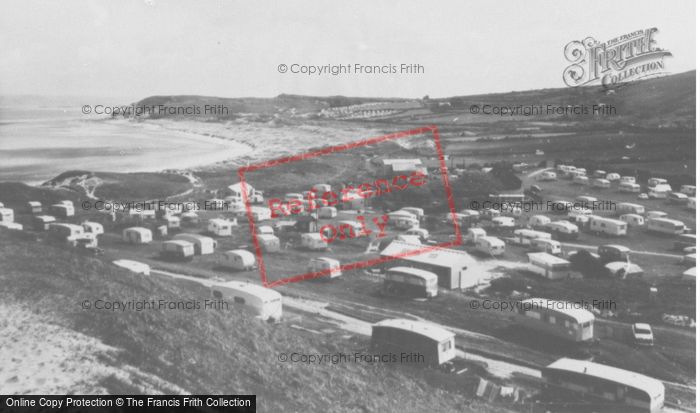 Photo of Llangennith, Broughton Farm Caravan Park c.1960