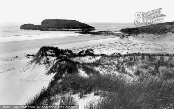 Photo of Llangennith, Burry Holms Sand Dunes c.1950