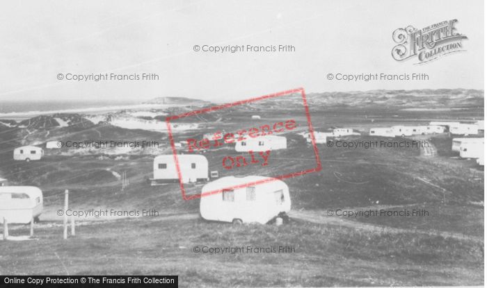 Photo of Llangennith, Hill End Caravan Park c.1960