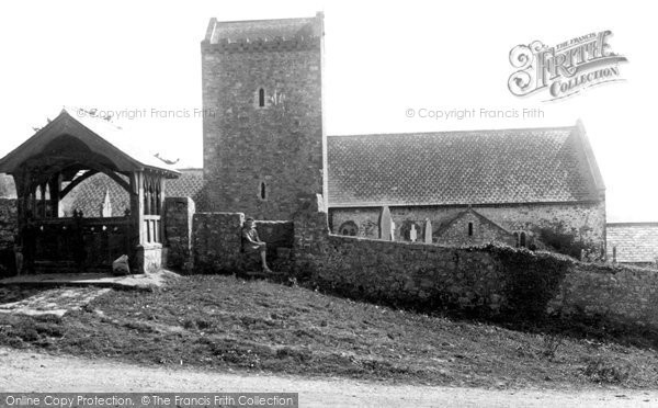 Photo of Llangennith, St Cenydd's Church 1937