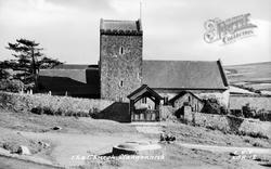 St Cenydd's Church c.1950, Llangennith