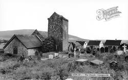St Cenydd's Church c.1960, Llangennith