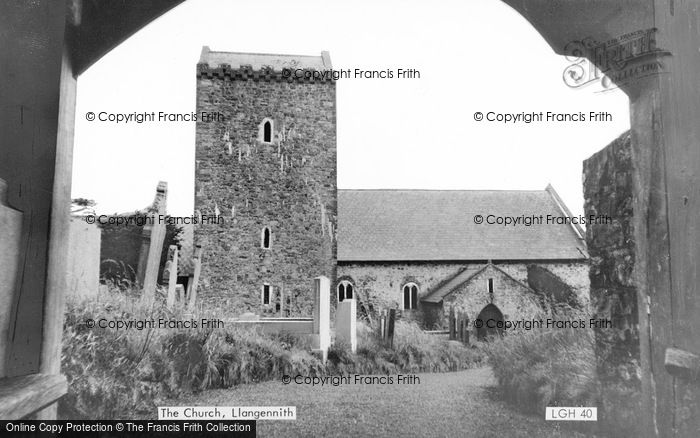 Photo of Llangennith, St Cenydd's Church c.1960