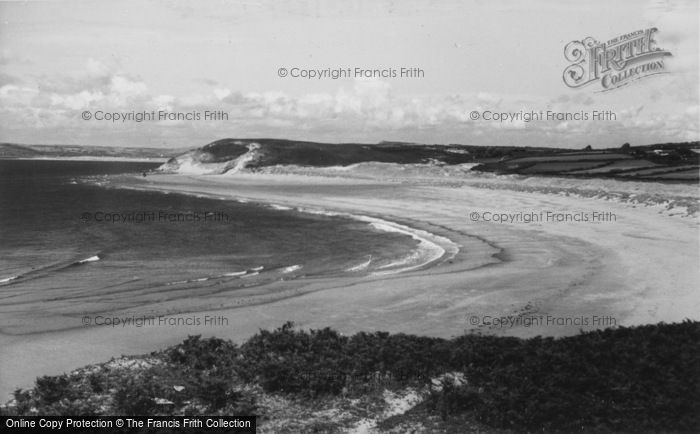 Photo of Llangennith, The Bay c.1950