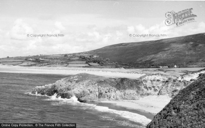 Photo of Llangennith, The Two Bays c.1955