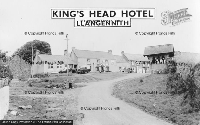Photo of Llangennith, The Village And King's Head Hotel c.1960