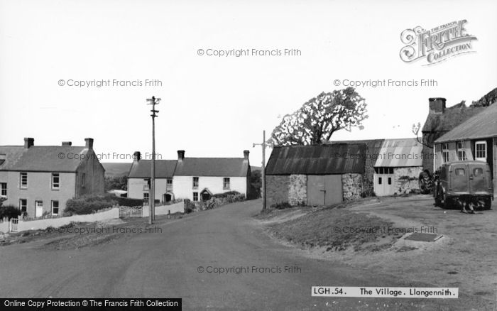 Photo of Llangennith, The Village c.1960