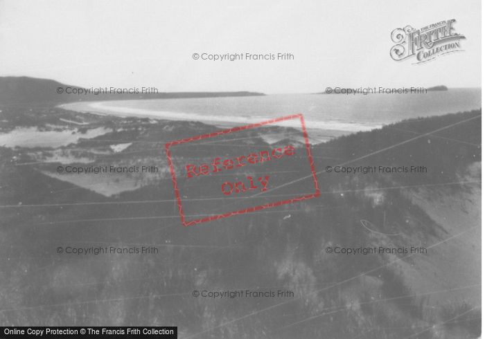 Photo of Llangennith, Worms Head And Dunes c.1950