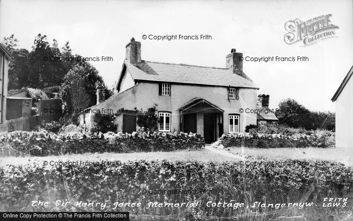 Photo of Llangernyw, Sir Henry Jones Memorial Cottages c.1950
