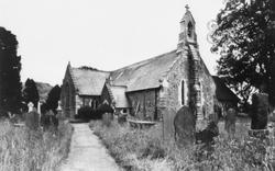 St Digain's Church c.1950, Llangernyw