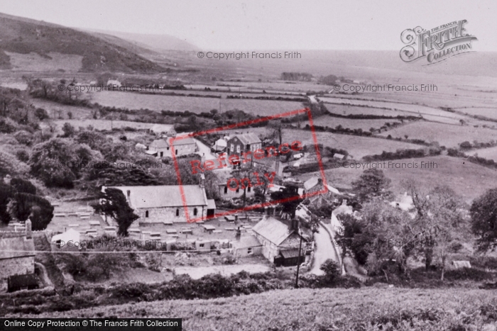 Photo of Llangian, From Above c.1955