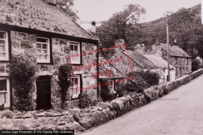 Photo of Llangian, The Village c.1955