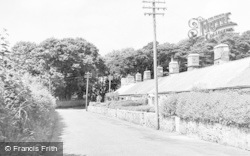 Beaumaris Road, Old Cottages c.1955, Llangoed