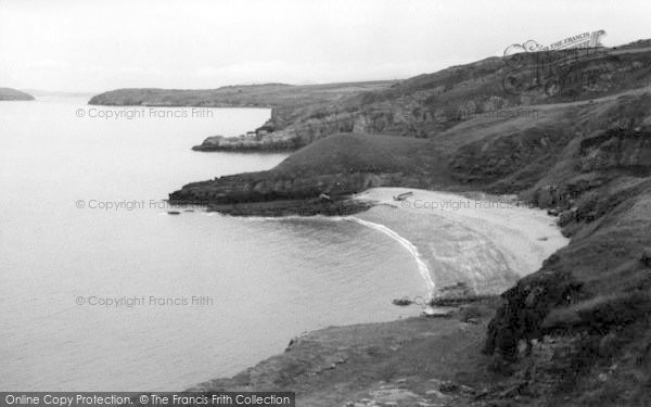 Photo of Llangoed, White Beach c.1955