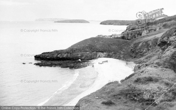 Photo of Llangoed, White Beach c.1955