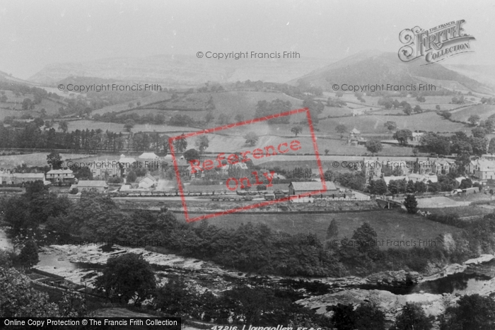 Photo of Llangollen, 1901