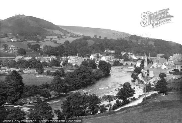 Photo of Llangollen, And Castle Dinas Bran 1908