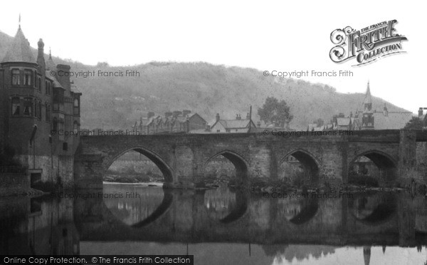 Photo of Llangollen, Bridge 1901