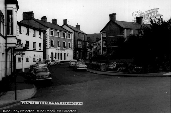 Photo of Llangollen, Bridge Street c.1965