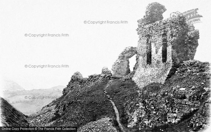 Photo of Llangollen, Castell Dinas Bran c.1880