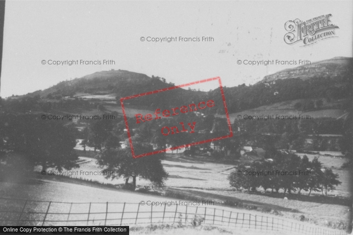 Photo of Llangollen, Castell Dinas Brân c.1935