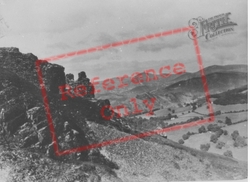 Castell Dinas Brân c.1935, Llangollen