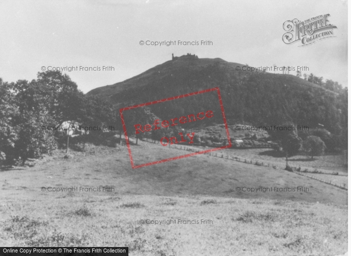 Photo of Llangollen, Castell Dinas Brân c.1935