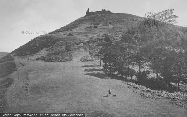 Photo of Llangollen, Castell Dinas Bran c.1935