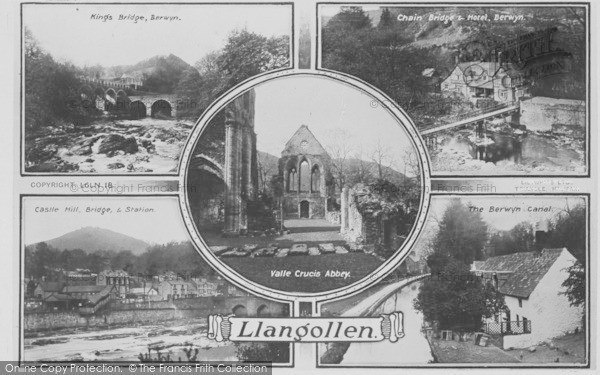 Photo of Llangollen, Composite c.1935