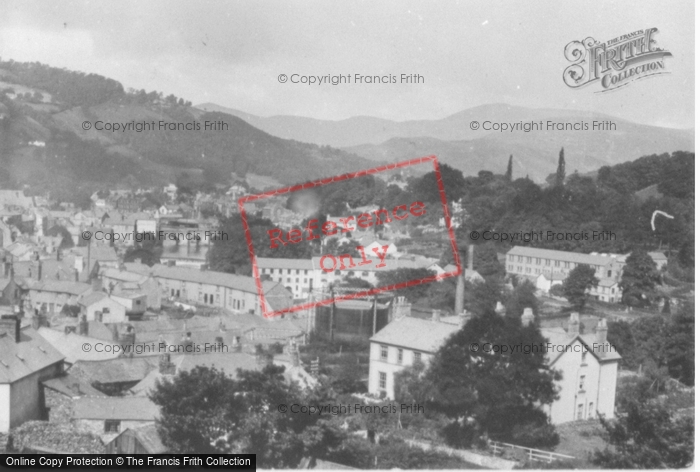 Photo of Llangollen, From Pen Y Coed c.1900