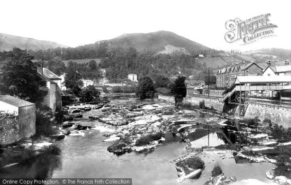 Photo of Llangollen, From The Bridge 1901