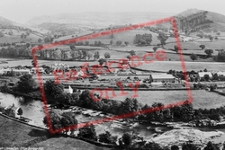 General View And Eglwyseg Rocks 1888, Llangollen