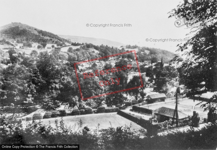 Photo of Llangollen, General View c.1955