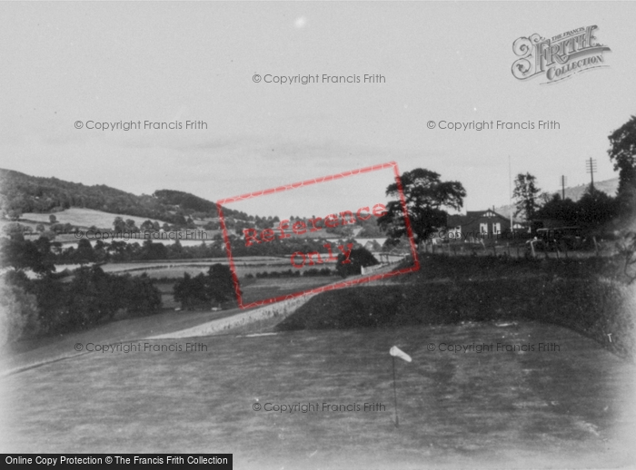 Photo of Llangollen, Golf Links c.1935