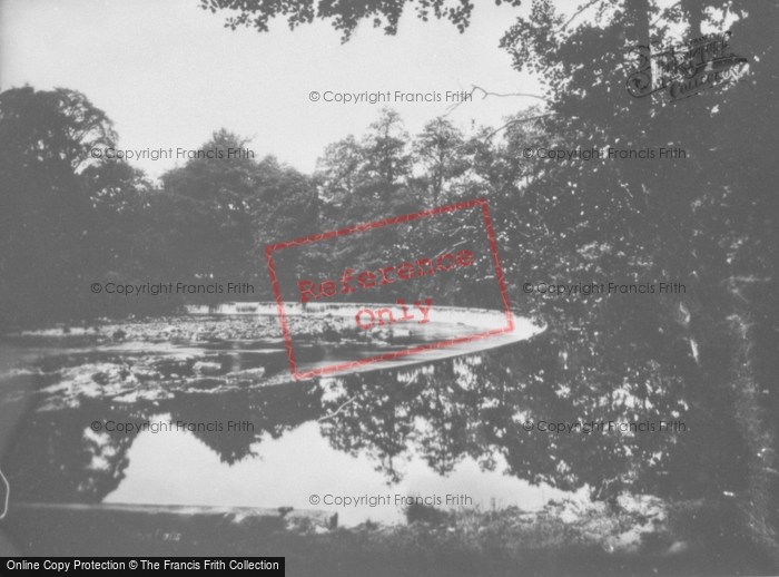 Photo of Llangollen, Horseshoe Falls 1888