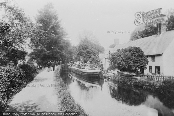 Photo of Llangollen, On The Canal 1896