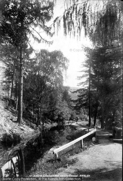 Photo of Llangollen, On The Canal 1901