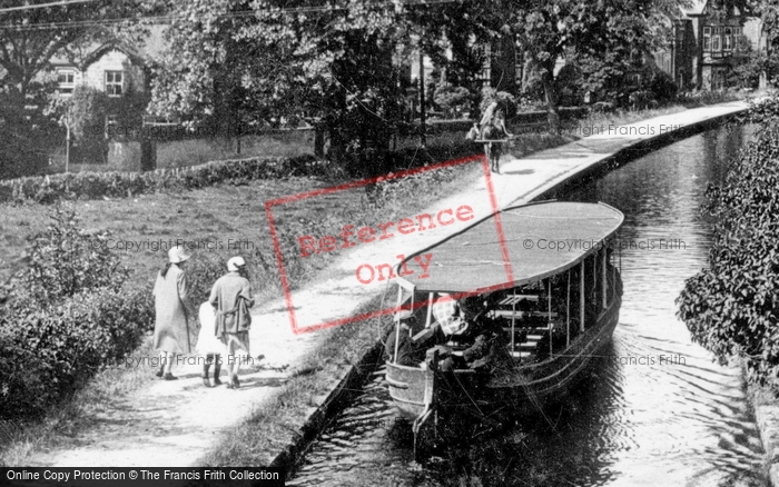 Photo of Llangollen, On The Canal At Penddol c.1935