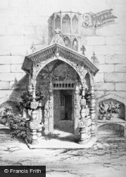 Plas Newydd c.1875, Llangollen