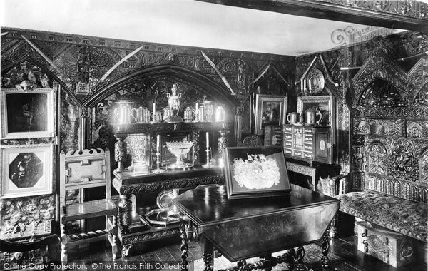 Photo of Llangollen, Plas Newydd, Oak Room 1896