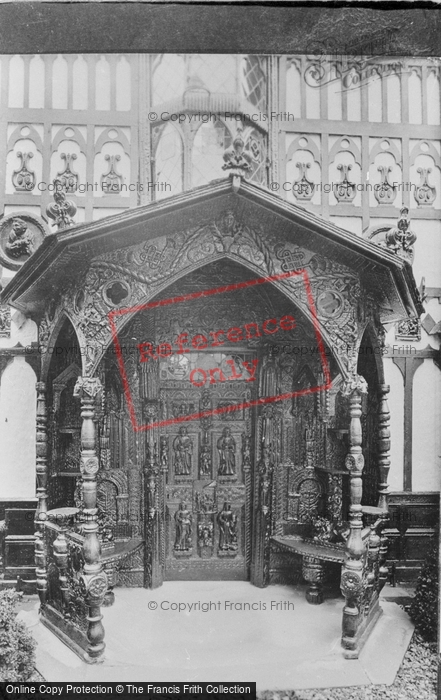 Photo of Llangollen, Plas Newydd, The Porch 1913