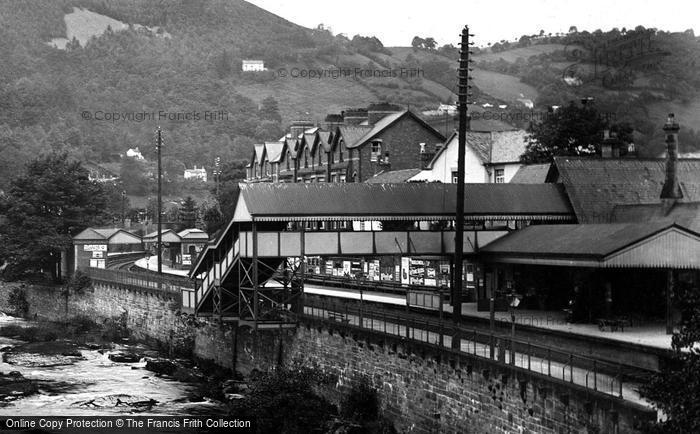 Photo of Llangollen, Railway Station 1914