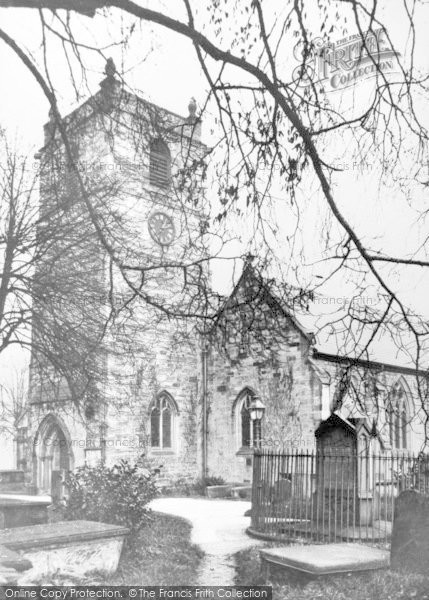 Photo of Llangollen, St Collen's Church And Ladies' Tomb c.1935