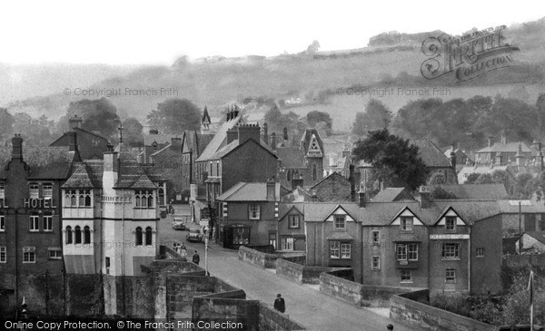 Photo of Llangollen, The Bridge And Castle Street c.1955