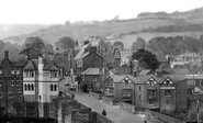 The Bridge And Castle Street c.1955, Llangollen