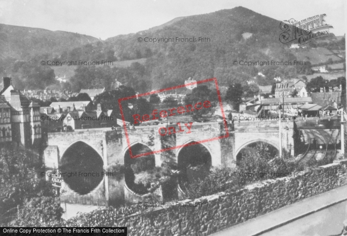 Photo of Llangollen, The Bridge c.1935