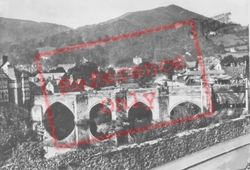 The Bridge c.1935, Llangollen
