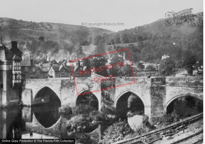Photo of Llangollen, The Bridge c.1935